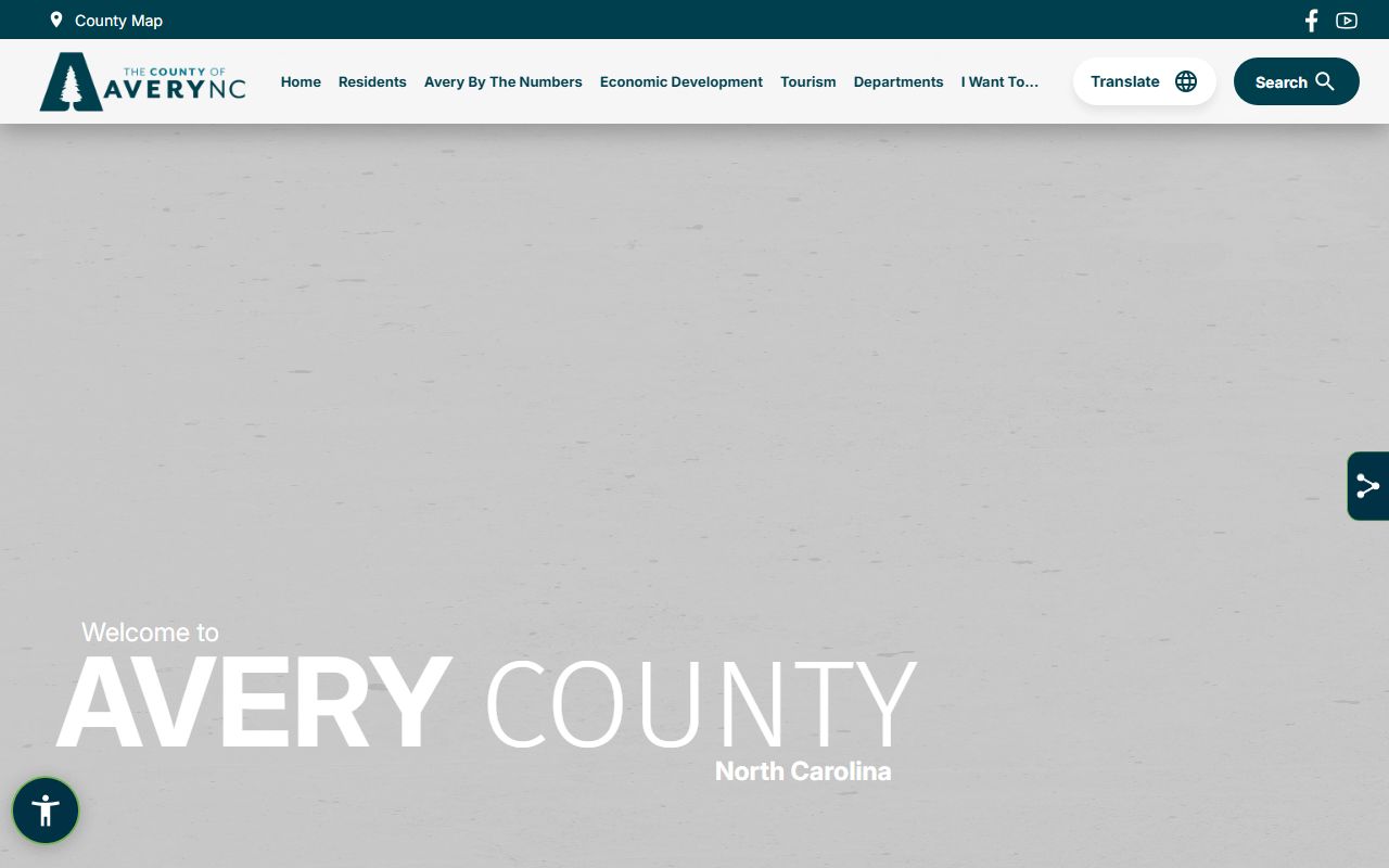 Avery County 72 hour booking government website homepage
