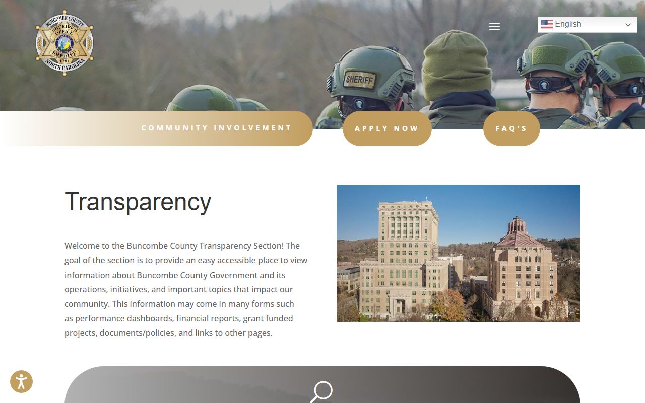 Buncombe County 72 hour booking sheriff office website