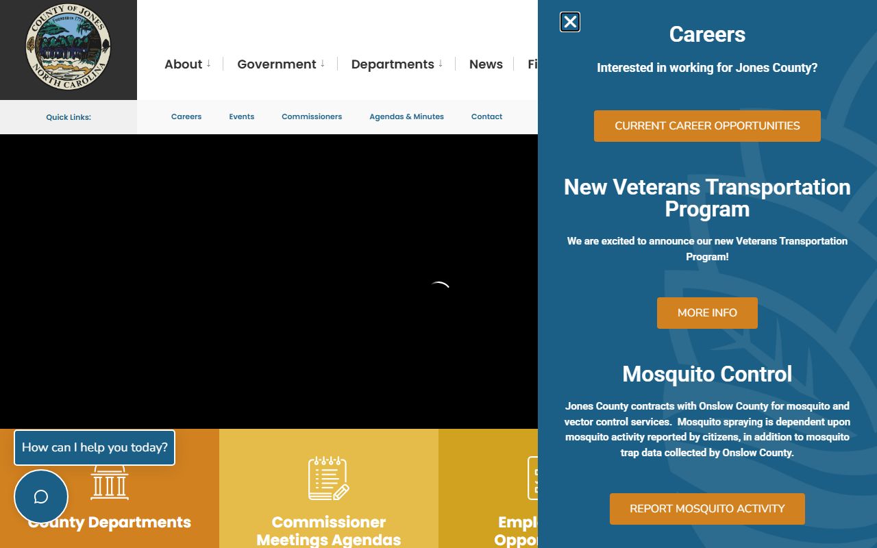 Jones County Sheriff's Office website for 72 hour booking records