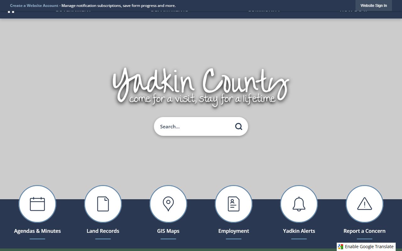 Yadkin County 72 hour booking government website